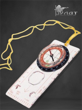 Спортивный компас большой 6612