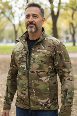 Куртка демисезонная софтшелл с мембраной 